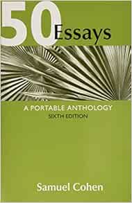 50 essays table of contents picture
