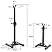 Estink Set of 2 Adjustable Squat Stand Heavy Duty Standard Solid Steel Gym Squat Barbell Rack Stand Barbell Free Press Weight Bench Supportthumb 4