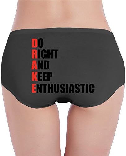 DO RIGHT AND KEEP ENTHYSIASTIC Women's No Panty Lines Underwear Large
