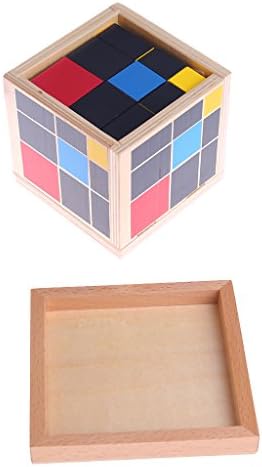 ONcemoRE Montessori Wooden Toys Three - Dimensional Cube for Children