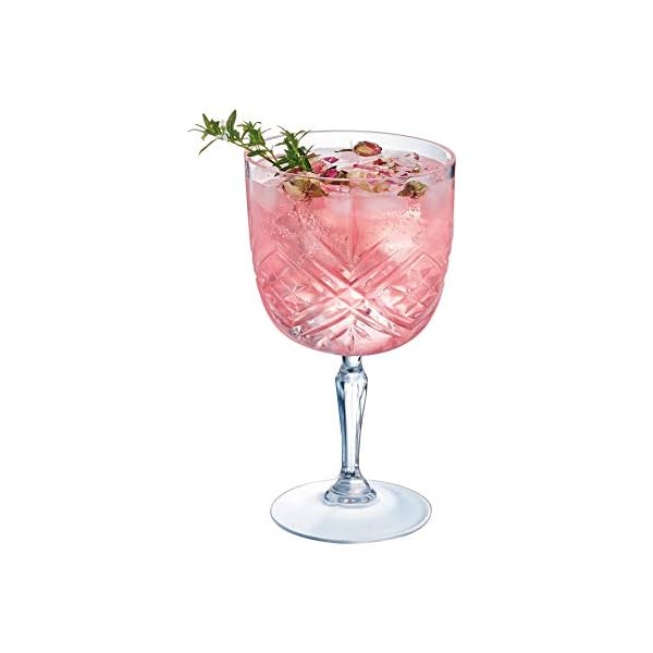 Arcoroc ARC P8821 Broadway Gin Tonic Cocktailglas, 580ml, Glas, transparent, 6 Stück – Bild 4