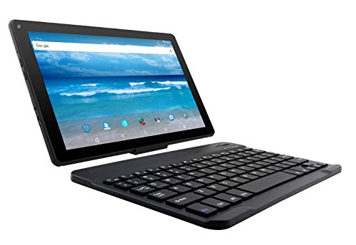 10.1 inch Android 8.1 Oreo, HD Tablet by Azpen Google Certified, Bonus- Bluetooth Keyboard, Case and Stand Included (Black)