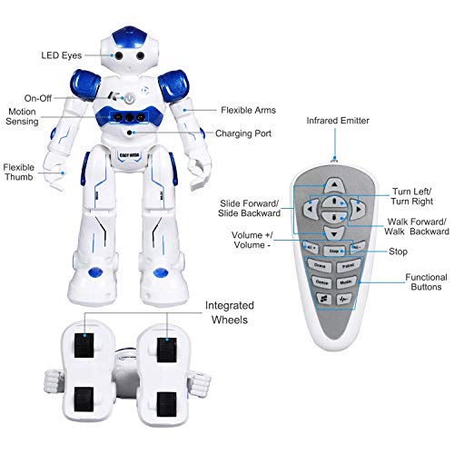 4 Control+Programmable+Birthday+Interactive+Robotics