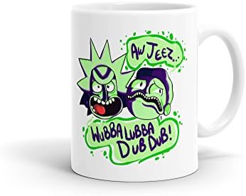 Block 5 Ceramics Rick and Morty Coffee Mug, 325 ml, Multicolour