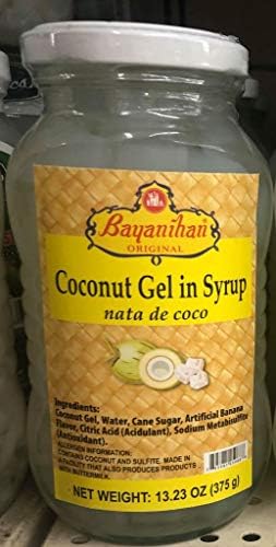 Coconut Gel in Syrup Nata De Coco