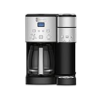 Cuisinart SS-15 Maker Coffee Center 12-Cup Coffeemaker and Single-Serve Brewer, Silver