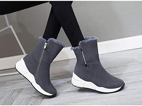 スエード調 牛革 暖かい 防寒 スノーブーツシューズ 幅広 綿靴 雪靴 保温 スノーブーツ 防寒 レディース 普段履き 保温 ブーツ 雪用ブーツ 通学 裏起毛 ムートンブーツ ブーティーブーツ B02j1v1m レディース 滑らない 雪靴 お出かけ