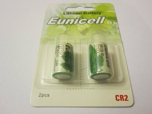 1 Pack of 2 Eunicell CR2 CR-2 3V Lithium Batteries Battery