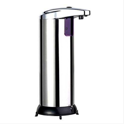NEW AUTOMATIC!! Hands-Free Stainless Steel Sensor Soap Chrome Dispenser touch-less motion activated #008
