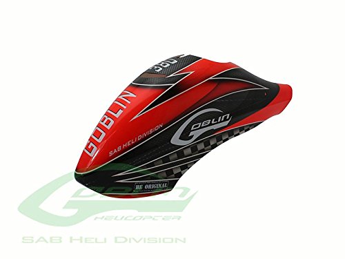 SAB GOBLIN 380 CANOPY - RED/BLACK