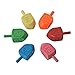 Judaica Super Mall 25 Medium Plastic Hanukkah Dreidels with English Instructions