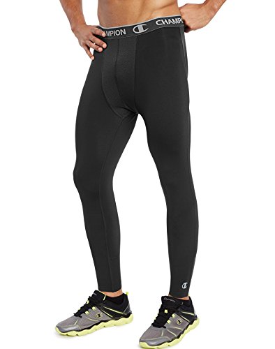 Champion Men's Powerflex Tight, Stealth, Medium