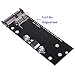 SNANSHI SSD to SATA Converter for 2012 MacBook Air A1466 A1465 SSD to SATA Adapter Card+ USB2.0 to SATA Cable ,Original Slot