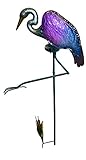 Moonrays 92516 Solar Powered White LED Heron Stake Light