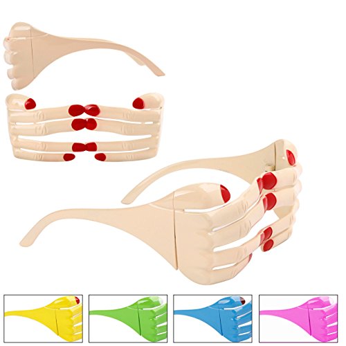 FancyG Party Costume Halloween Creepy Hands Style Spectacles Glasses Frame Eyewears