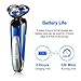 (Updated Version) Electric Shaver for Men, Homeasy Men Electric Razor Rotary Beard Trimmer Nose Hair Trimmer Face Cleaning Brush Waterproof Wet and Dry 4 In 1 Shaving Machine USB Charged