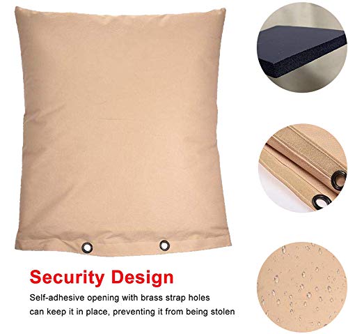 Backflow Preventers Protection Backflow Winter Cover Insulated Pouch for Irrigation Backflow Valve, Sprinkler Valves in Snow or Sun Exposure (20x16)