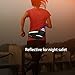 Running Belt, Zdatt Outdoor Sport Water Resistant Reflective Waist Pack Running Belt Fanny Pack for Hiking Trip Fitness Gym for iPhone Samsung and Big Smart Phones (Black3)