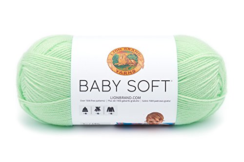 Lion Brand Yarn 920-168 Mint Babysoft Yarn, Multicolor