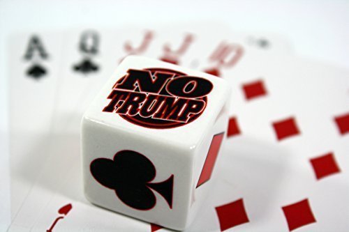 The No Trump 'Whatabe' Trump Marker/Indicator for Pinochle, Bridge or 6-Handed 500 Playing Card Games - Includes 1