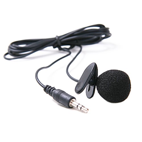 HDE 5 Pack 3.5mm Lavalier Microphone Mini Hands Free Clip On Lapel Mic