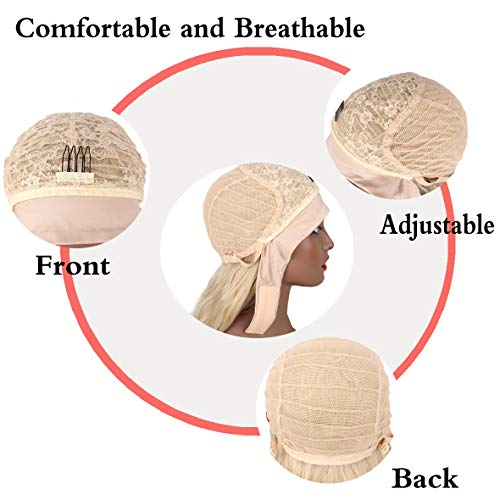 Pweouke-24-Inch-Blonde-Loose-Wave-Headband-Wigs-for-Black-Women-Scarf-Wig-Curly-Natural-Hair-Wig-with-Headband-Attached-Synthetic-Glueless-None-Lace-Front-Wigs-Long-Natural-Wave-Hair-Wig-15
