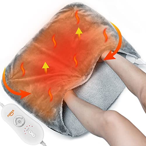 Electric Foot Warmer Under Desk, Nalax Heating Pad for Feet 22" x 20