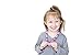 Star Silicone Oral Sensory Autism Chewable Chew Necklace 20'' - Bitey Beads (Pink Star)