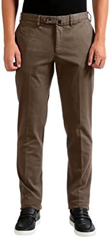 Slowear Incotex "Skin Fit" Men's Brown Casual Pants US 36 IT 52;