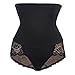 JANSION High Waisted Tummy Control Butt Lifter Panty Body Shaper Slimmer Thong Shapewear