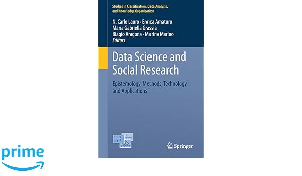 Amazoncom Data Science And Social Research Epistemology - 