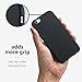 iPhone 6 Case, iPhone 6s Case, Black Durable Shock Absorbing Rubber Cover with Excellent Grip fits 4.7 inch iPhone - Tough & Protective and Light & Slim | totallee The Doberman (Matte Black)