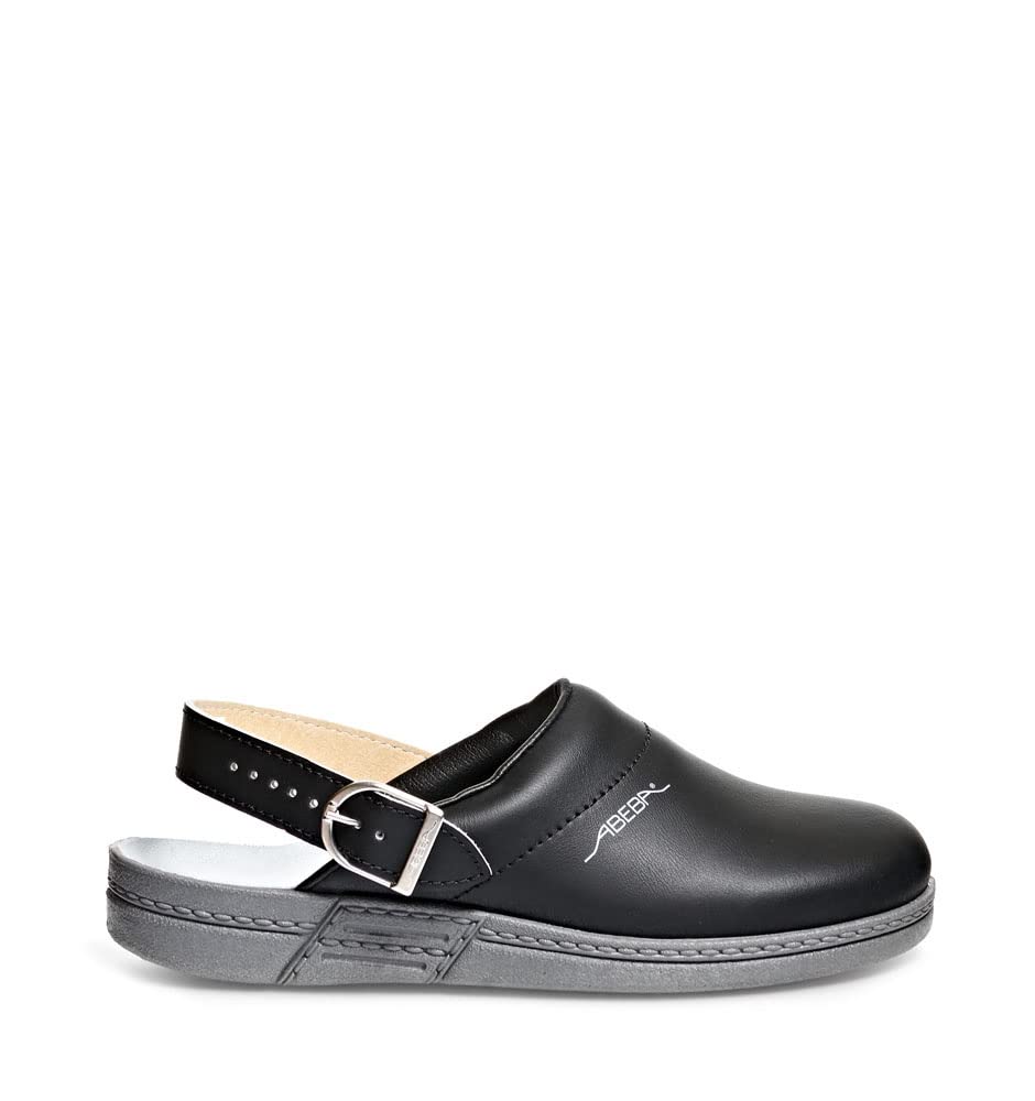"Abeba 7031-37 Size 37 "The Original" Occupational-Clog Shoe - Black"