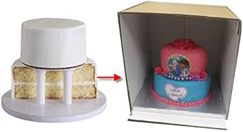Box for two tier cake