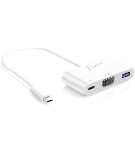 Amazon.com: j5create USB-C to HDMI/VGA Adapter - Support 4K60Hz