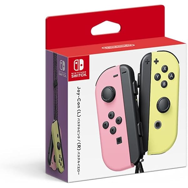 Nintendo Switch 本体 黄/ピンク Joy-Con Joy-Con Pair Pastel Pink/Pastel Yellow (Nintendo Switch) : Amazon