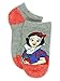 Disney Princess Girls Toddler 6 Pack No Show Socks Set (Small (4-6), Multicolor No Show)
