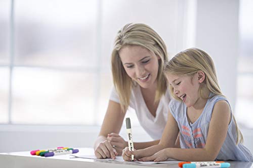 Feela 60 Colors Dual Tips Art Twin Markers, Marker Pens Highlighters with Case for Painting Coloring Sketching Highlighting