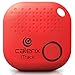 Key Finder Upgrade by Calerix, Anti-Lost Tool for Wallet, Purse, Cell Phone Locator, Car Key, Pram & Pets Tracker, Bluetooth Key Finder with Alarm, GPS Tracking System Wireless Key Finder (Red)