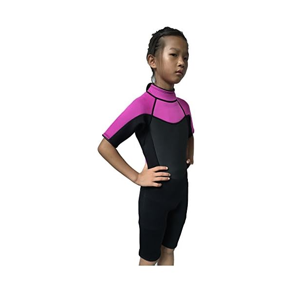 Realon-Wetsuit-Girls-3mm-Shortie-Kids-Surfing-Suits-Toddler-Swimsuit-Youth-Snorkeling-Suits-Jumpsuit-Shorty-Diving-Wetsuits