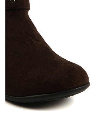bruno manetti women suede brown boots