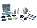Glass Polish 28004 (2'' & 3'') Glass Scratch Removal Kit - Deluxe Dual-Size for use with a Drill on All Glass Surfaces