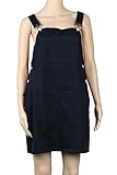 Winfunup Womens Denim Bib Overall Dress Plus Size 16-32W