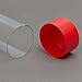 Red Capsule Tube & 20 Direct Fit T-30 Air-Tite Coin Holder Capsules for Half Dollars by OnFireGuy