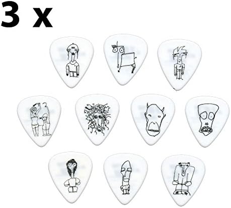 Paquete de 30 unidades Planet Waves Joe Satriani blancos, 10 ...