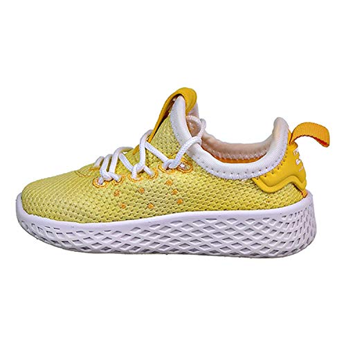 adidas Pharrell Williams Tennis HU I Toddler's Shoes Yellow/White
