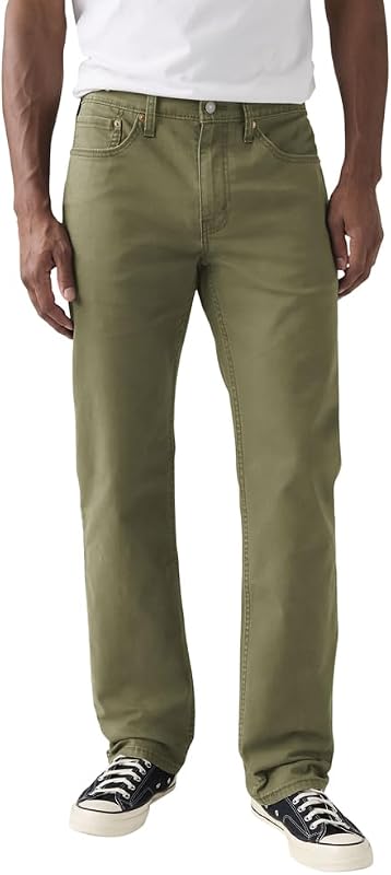 Herren 514 Straight Hose, Olive Night, 36W / 34L