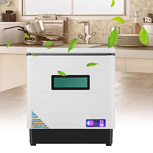 5 Countertop+Dishwasher+Stainless+Automatic+Tableware
