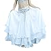 BellyLady Belly Dance Skirt Halloween Tribal Chiffon Tiered Maxi Full Skirt