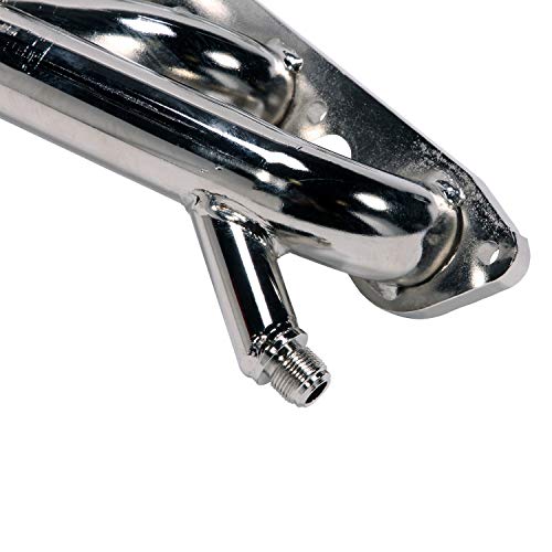 BBK 4008 1-5/8″ Shorty Tuned Length Performance Exhaust Headers for Ford Mustang 3.8L, V6 – Chrome Finish
